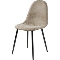 Stuhl  graubraun Vintage B/H/T: ca. 42x85x55 cm von XXXL