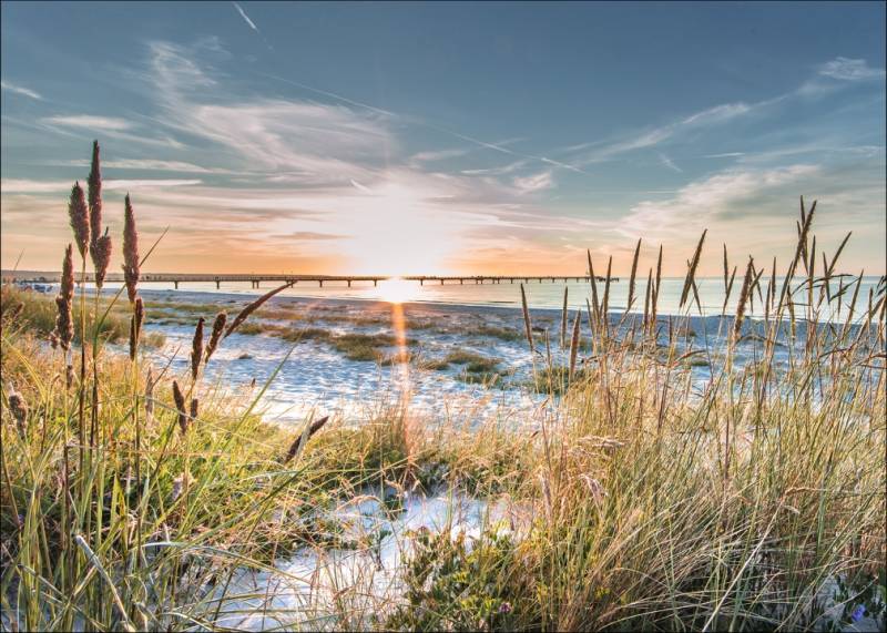 PRO ART Alu-Art 100x70cm Atthe Beach II von ProArt