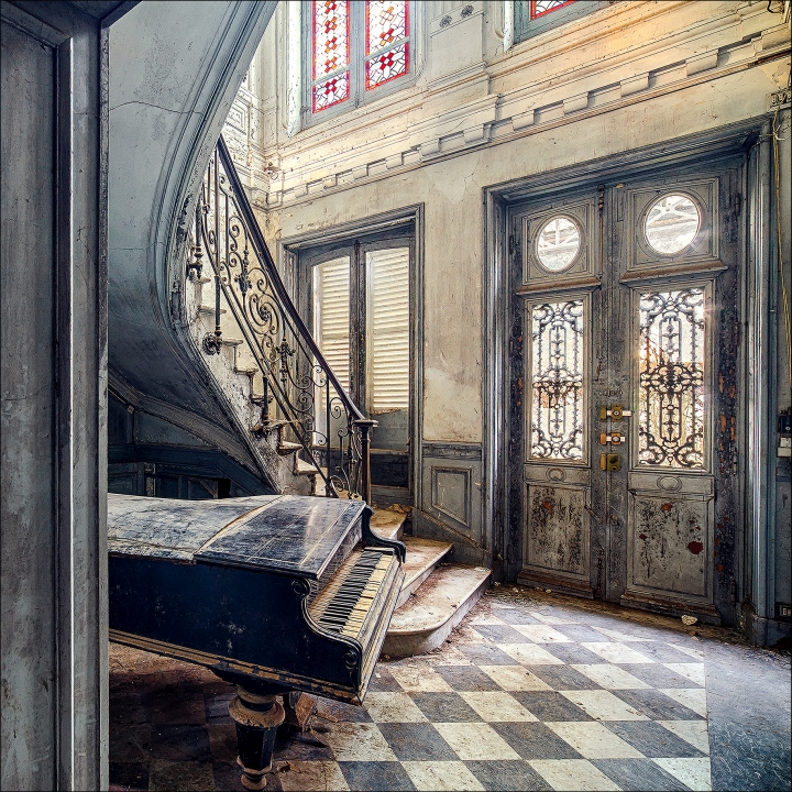 PRO ART Alu-Art 50x50cm Lost House von ProArt