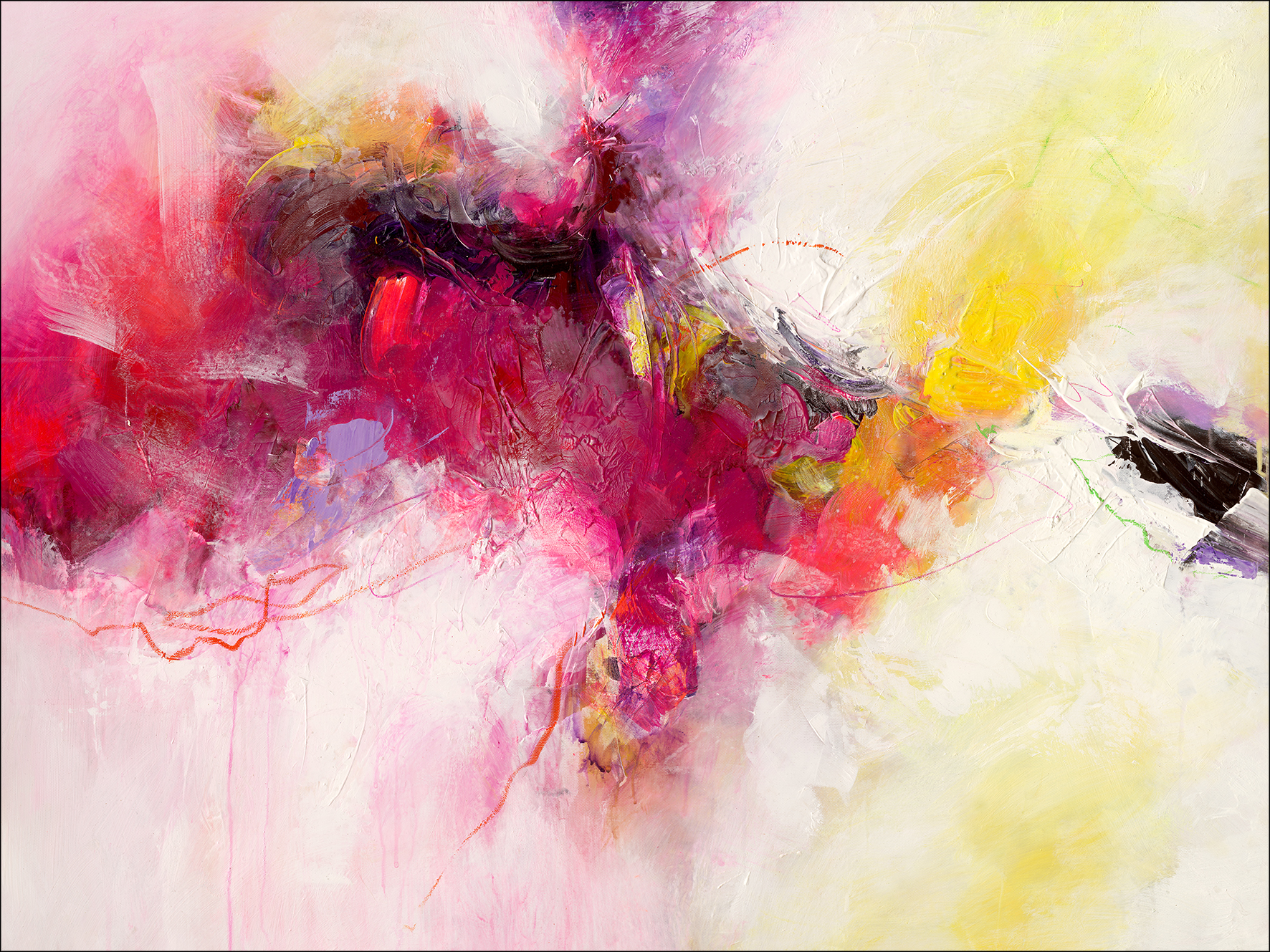 PRO ART Canvas-Art Junges Wohnen 120x90cm Colorful Way I PRO ART Canvas-Art Junges Wohnen 120x90cm Colorful Way I von ProArt