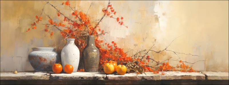 PRO ART Canvas-Art Junges Wohnen 80x30cm Still Life On The Wall II von ProArt