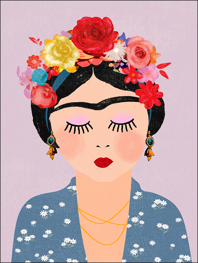 PRO ART Canvas-Art Junges Wohnen 80x60cm Frida Kahlo II PRO ART Canvas-Art Junges Wohnen 80x60cm Frida Kahlo II von ProArt