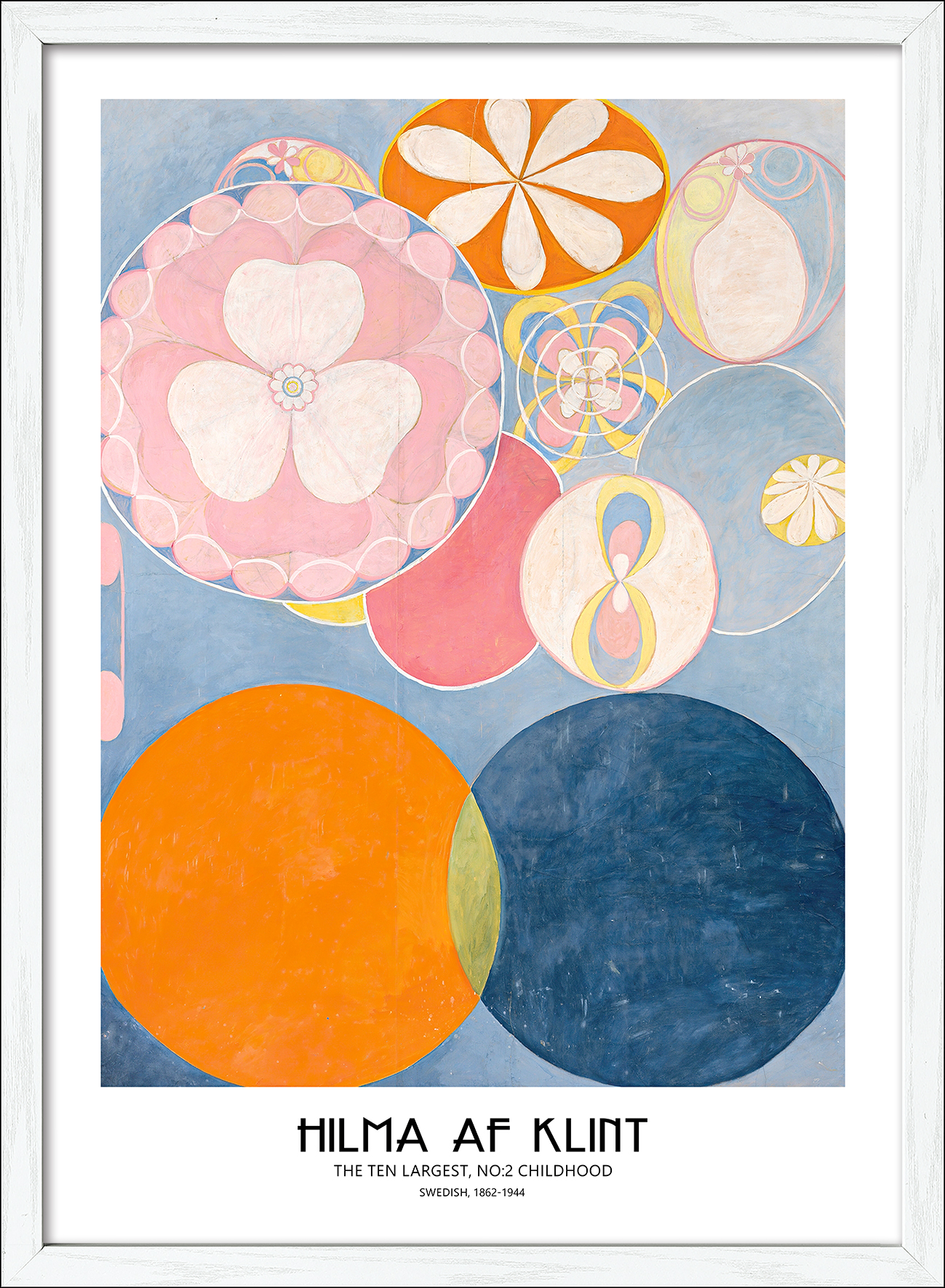 PRO ART Framed-Art Scandic Living 75x55cm Af Klint The Ten Largest No 2 PRO ART Framed-Art Scandic Living 75x55cm Af Klint The Ten Largest No 2 von ProArt