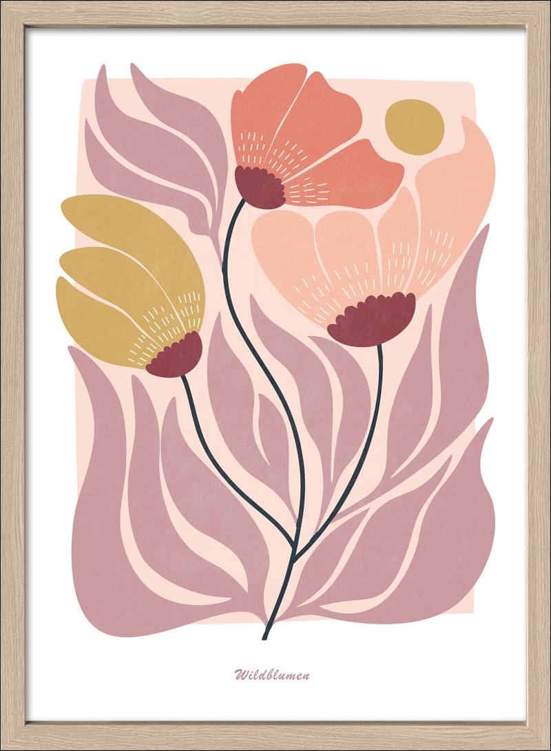 PRO ART Framed-Art Scandic Living 75x55cm Botanical Art VI von ProArt