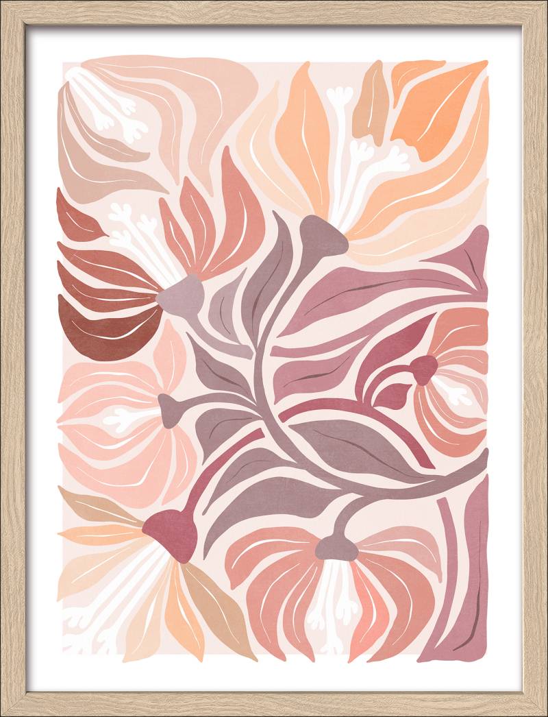 PRO ART Framed-Art Slim Scandic 43x33cm Botanical Art V von ProArt