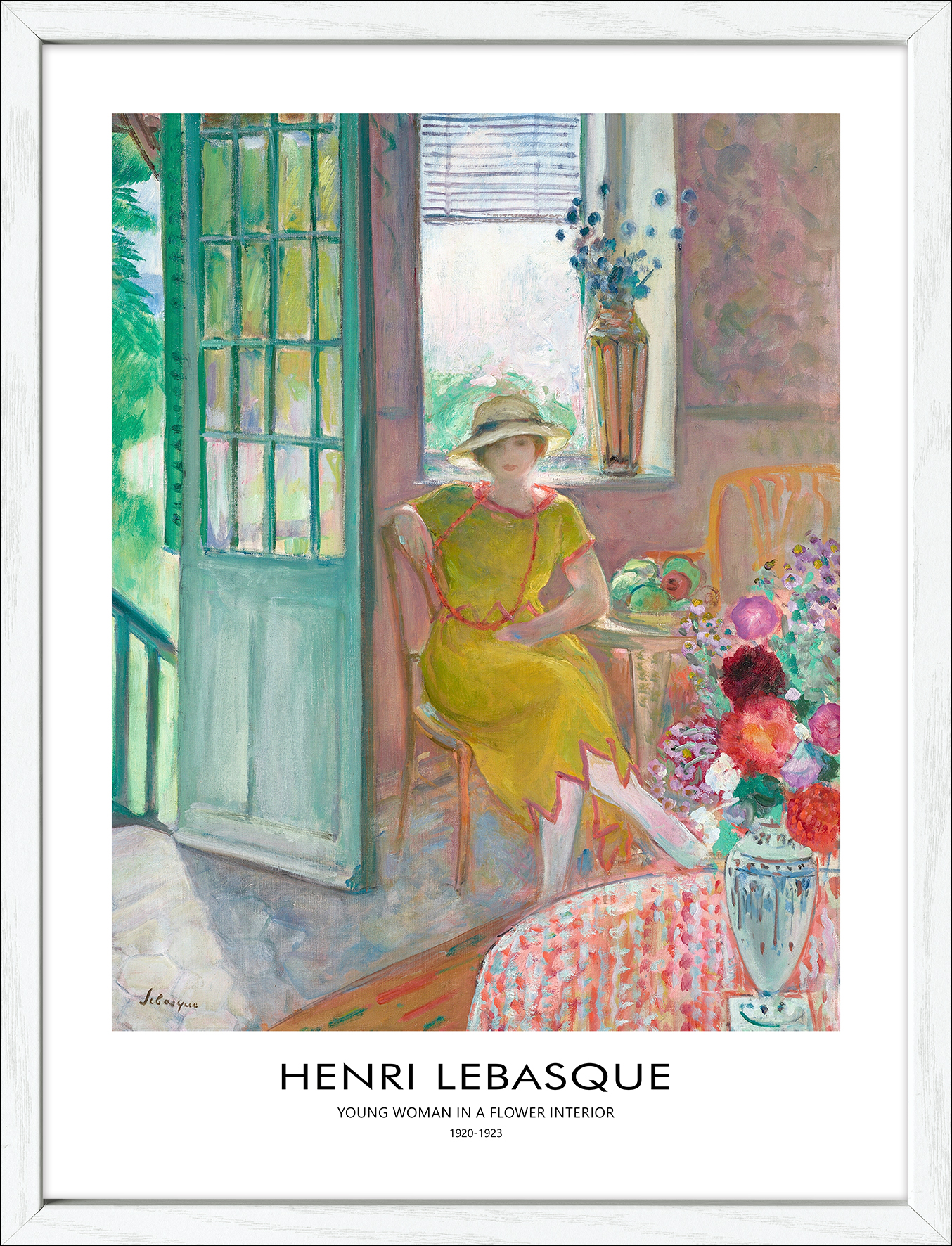 PRO ART Framed-Art Slim Scandic 43x33cm Lebasque Nono In An Alcove 1918 PRO ART Framed-Art Slim Scandic 43x33cm Lebasque Nono In An Alcove 1918 von ProArt