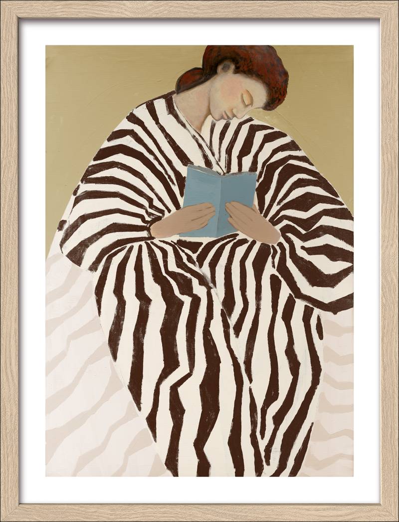 PRO ART Framed-Art Slim Scandic 43x33cm Striped Woman II von ProArt