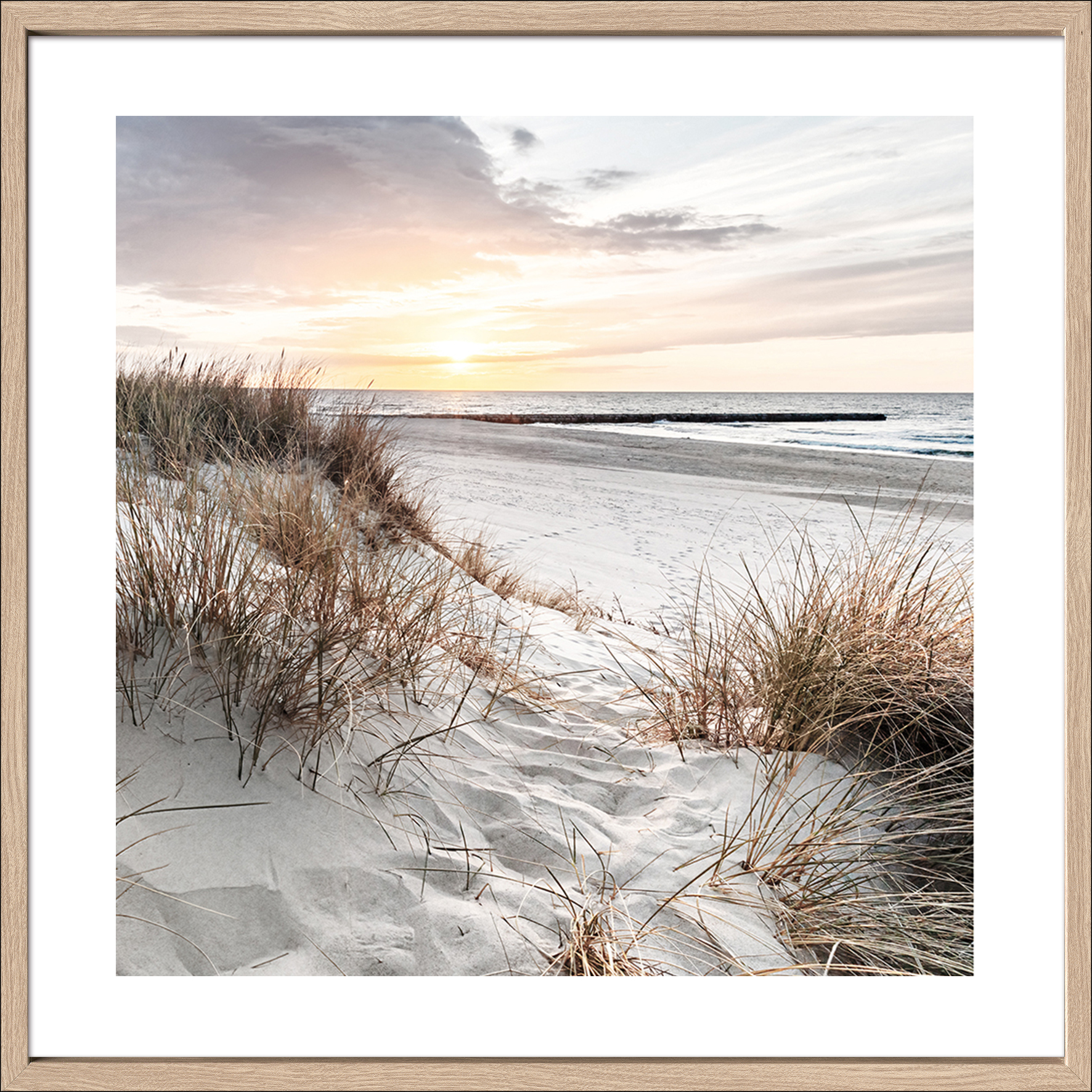 PRO ART Framed-Art Slim Scandic 53x53cm Nordic Beach Atmosphere VII PRO ART Framed-Art Slim Scandic 53x53cm Nordic Beach Atmosphere VII von ProArt
