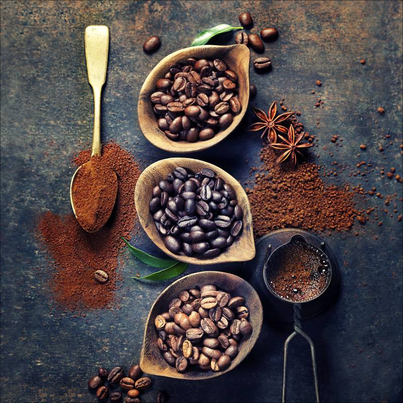 PRO ART Glas-Art 20x20cm Coffebean In Bowl von ProArt