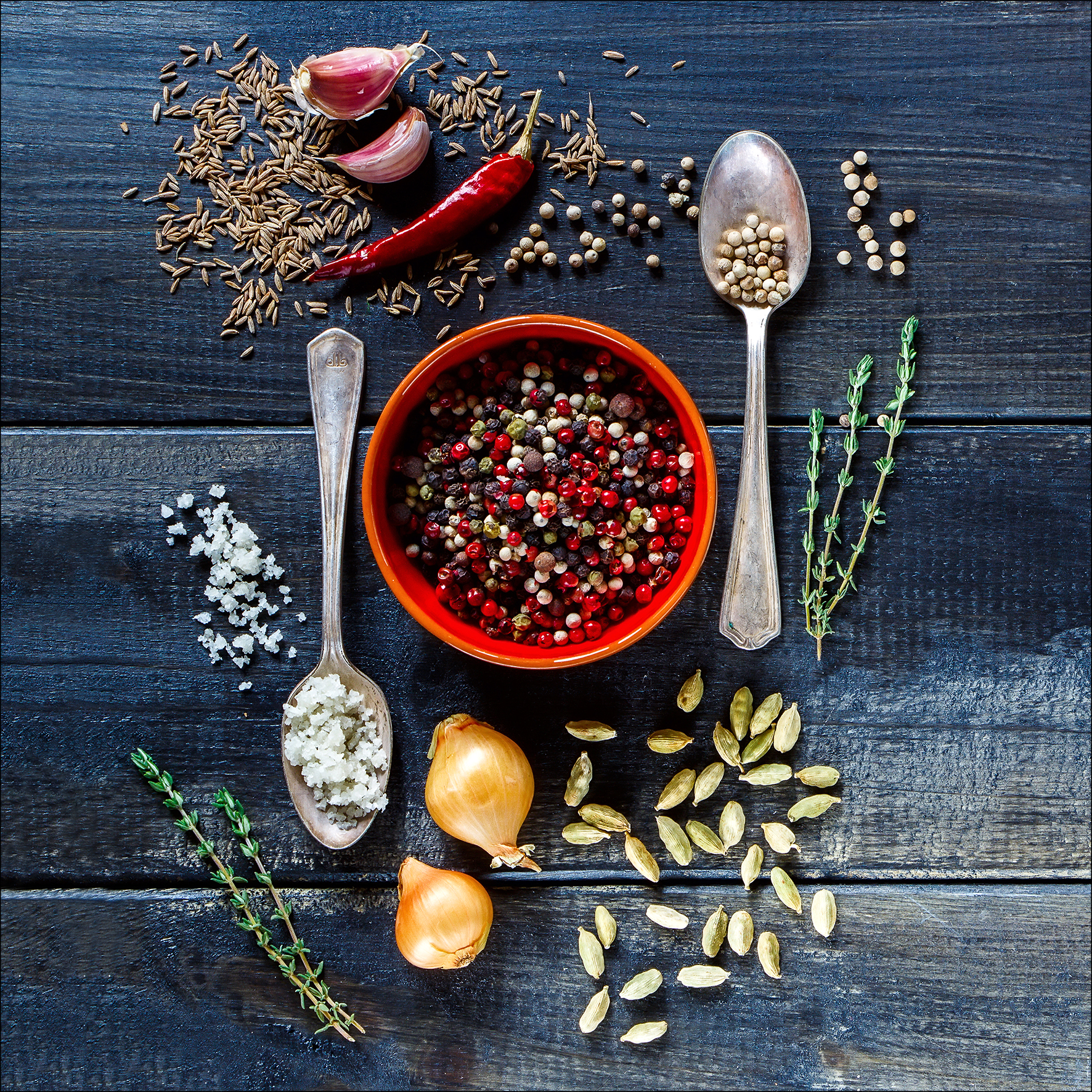 PRO ART Glas-Art 30x30cm Gewürzkreation I PRO ART Glas-Art 30x30cm Gewürzkreation I von ProArt