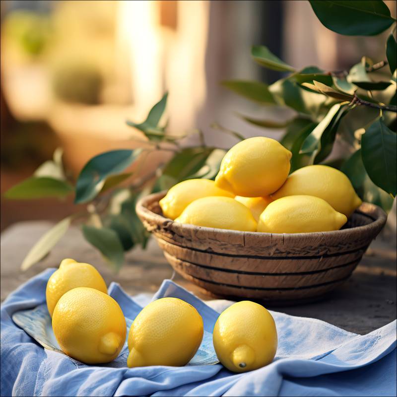 PRO ART Glas-Art 30x30cm Lemons III von ProArt