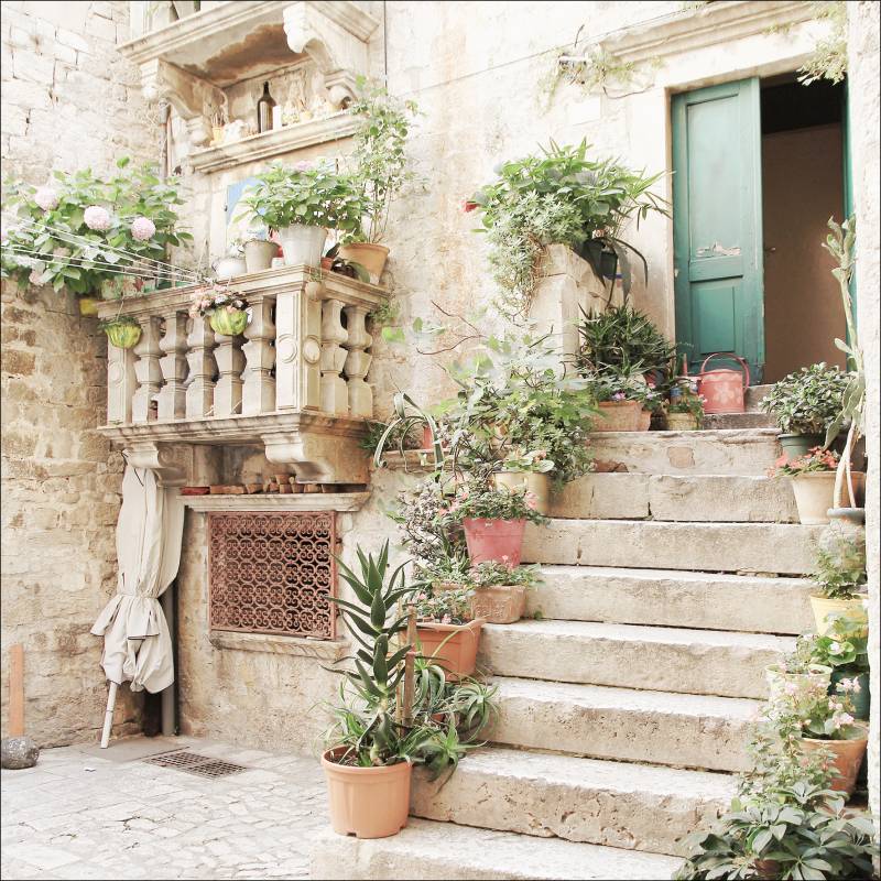 PRO ART Glas-Art 30x30cm Mediterranean House I von ProArt
