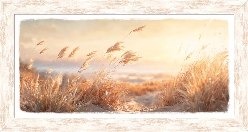 PRO ART New Classic Wood 129x69cm Dune Grass At Sunset von ProArt