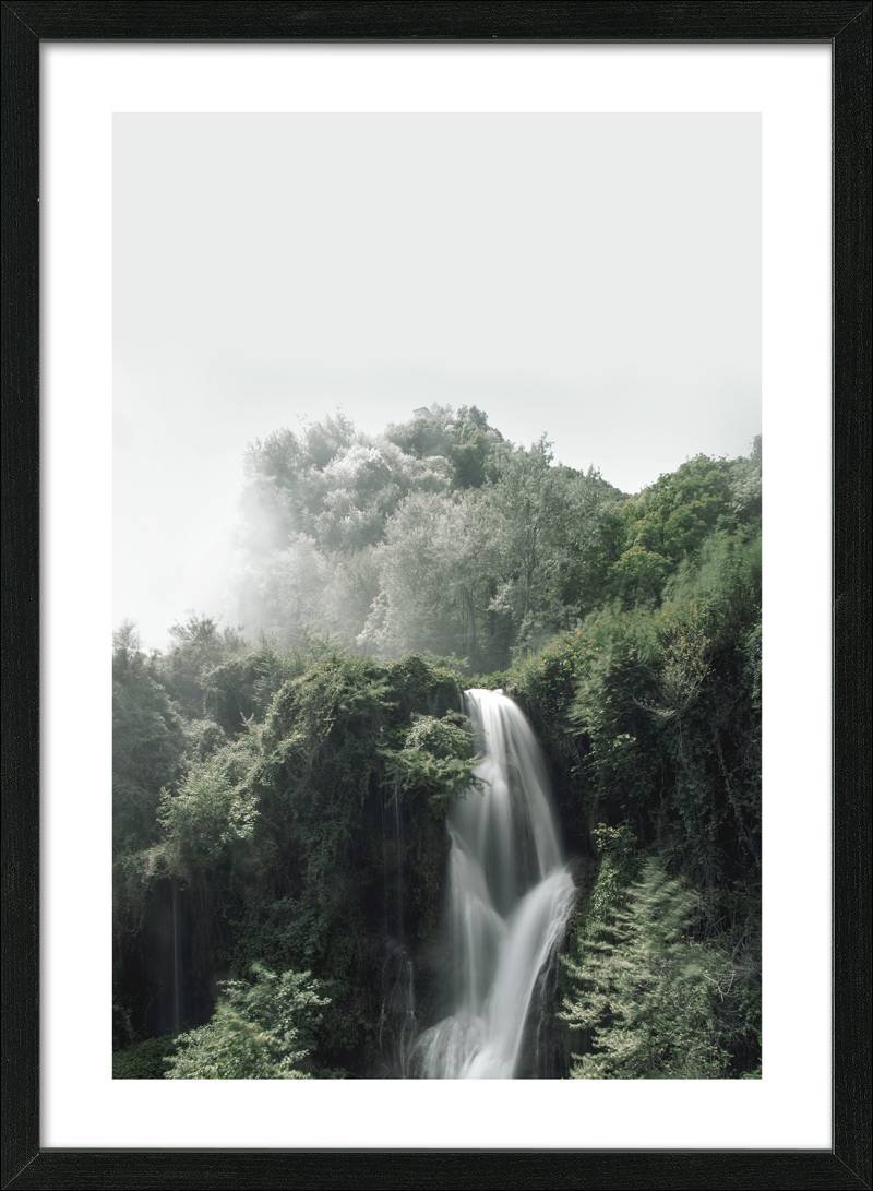 ProArt Framed-Art Scandic Living 55x75cm Jungle Waterfall von ProArt