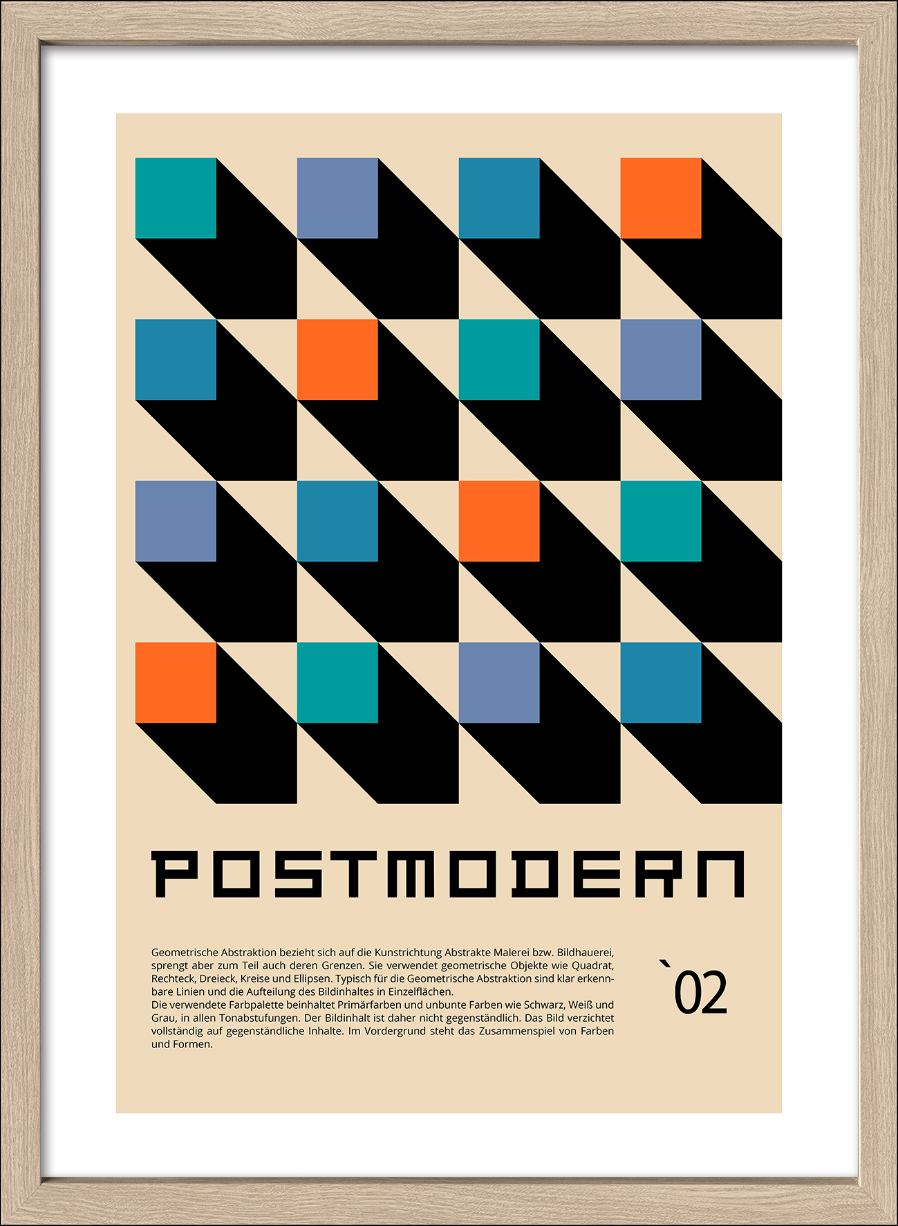 ProArt Framed-Art Scandic Living 55x75cm Modern Vintage IV von ProArt