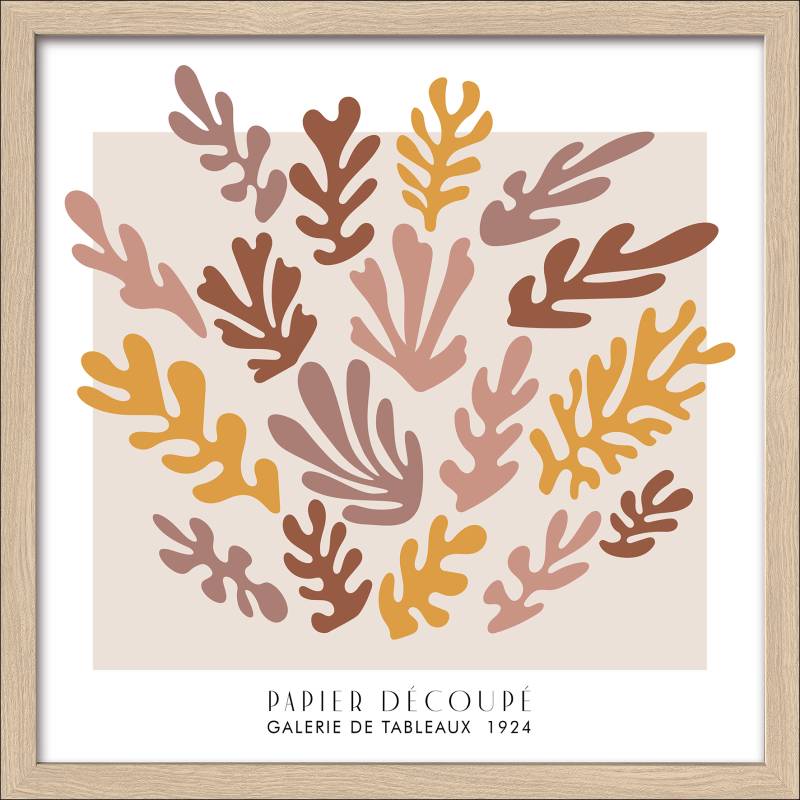 ProArt Framed-Art Slim Scandic 33x33cm Alternate Leaves II ProArt Framed-Art Slim Scandic 33x33cm Alternate Leaves II von ProArt