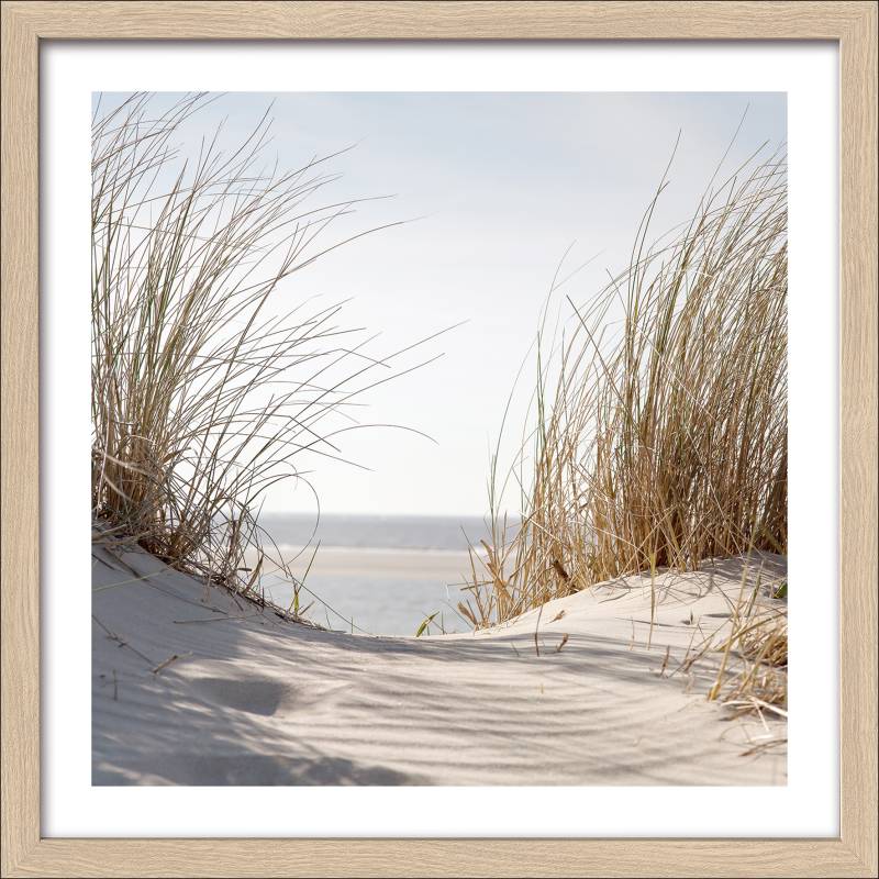 ProArt Framed-Art Slim Scandic 33x33cm Nordic Beach Atmosphere V von ProArt
