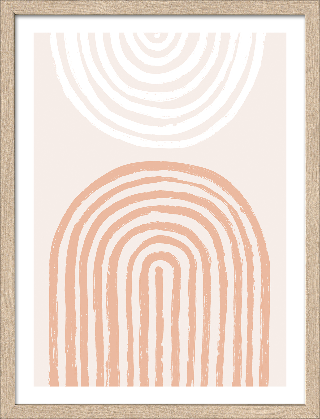 ProArt Framed-Art Slim Scandic 33x43cm Shapes of the Earth von ProArt