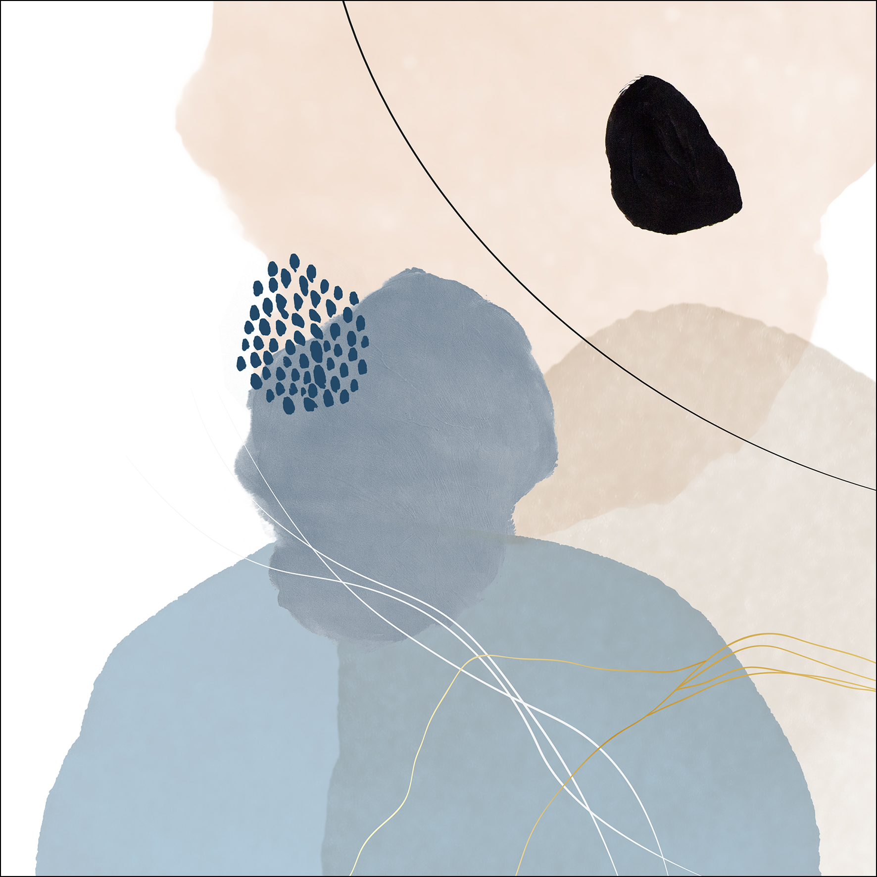 ProArt Glas-Art 30x30cm Line and Shapes III ProArt Glas-Art 30x30cm Line and Shapes III von ProArt