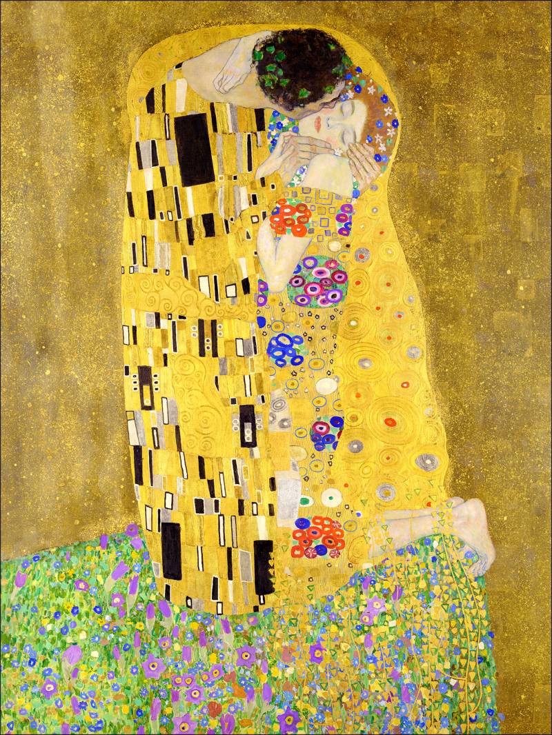 ProArt Glas-Art 60x80cm Klimt Der Kuss von ProArt
