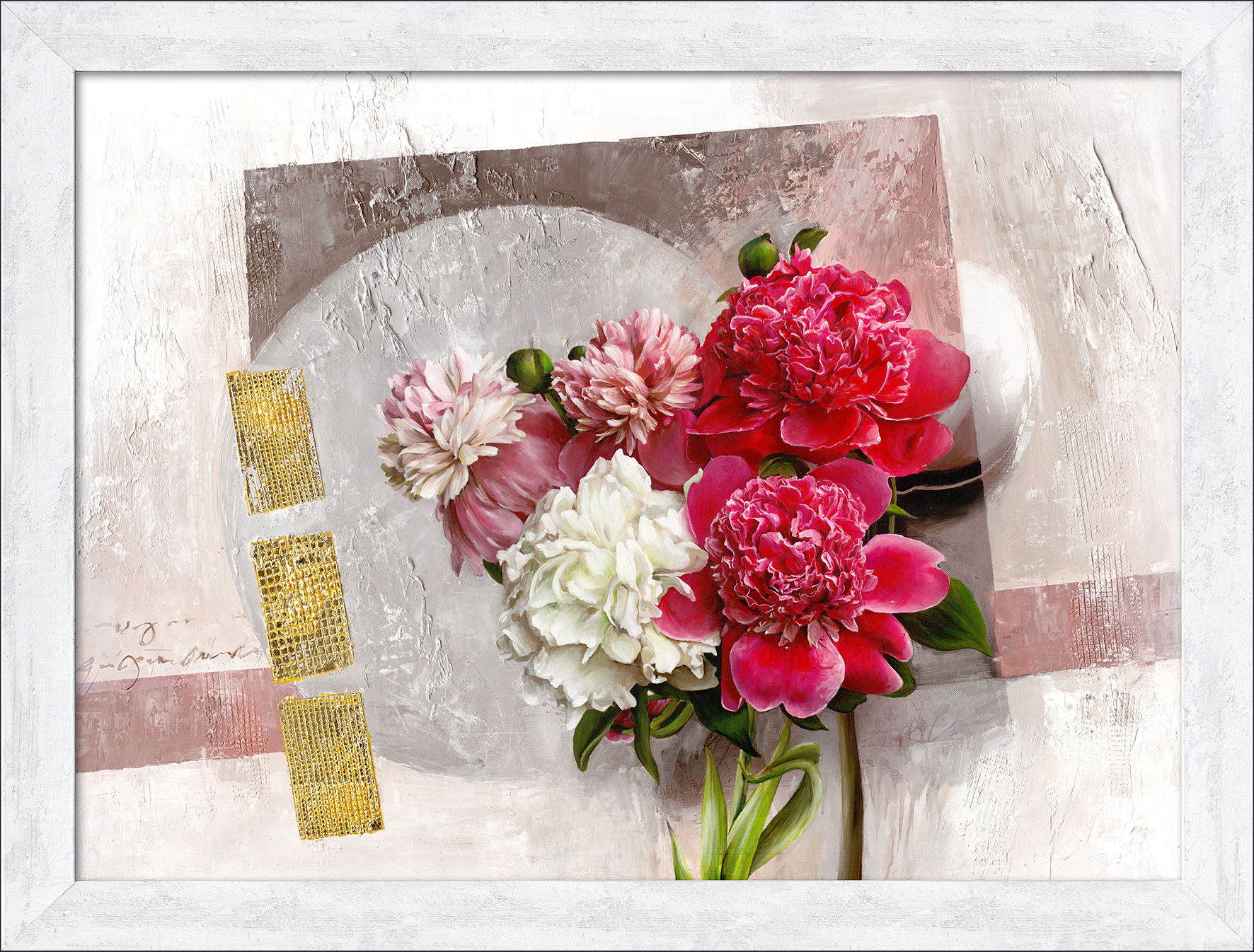 ProArt New Classic Wood 130x98cm Ornaments with peonies II von ProArt