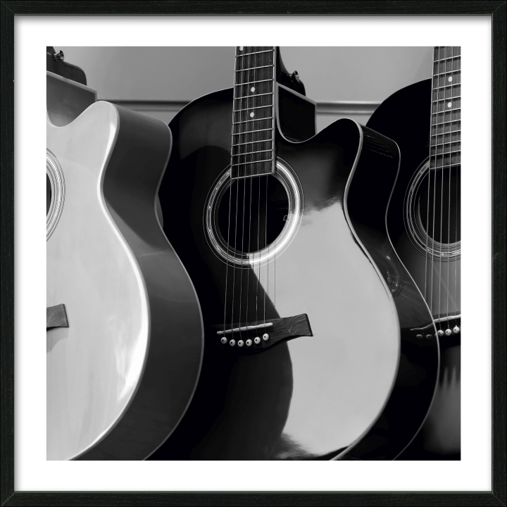 ProArt PRO ART Framed-Art 53x53cm Guitars von ProArt