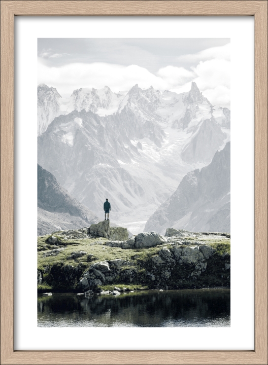 ProArt PRO ART Framed-Art 55x75cm Aussicht Vom Bergsee von ProArt