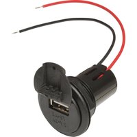 Power usb Einbausteckdose mit Deckel Belastbarkeit Strom max.=3 a Passend für (Details) usb-a - Procar von ProCar