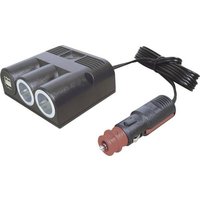 ProCar 67325501 Zigarettenanzünder-Verteiler Anzahl Zigarettenkupplungen 2 x Schnittstellen: USB 2 von ProCar