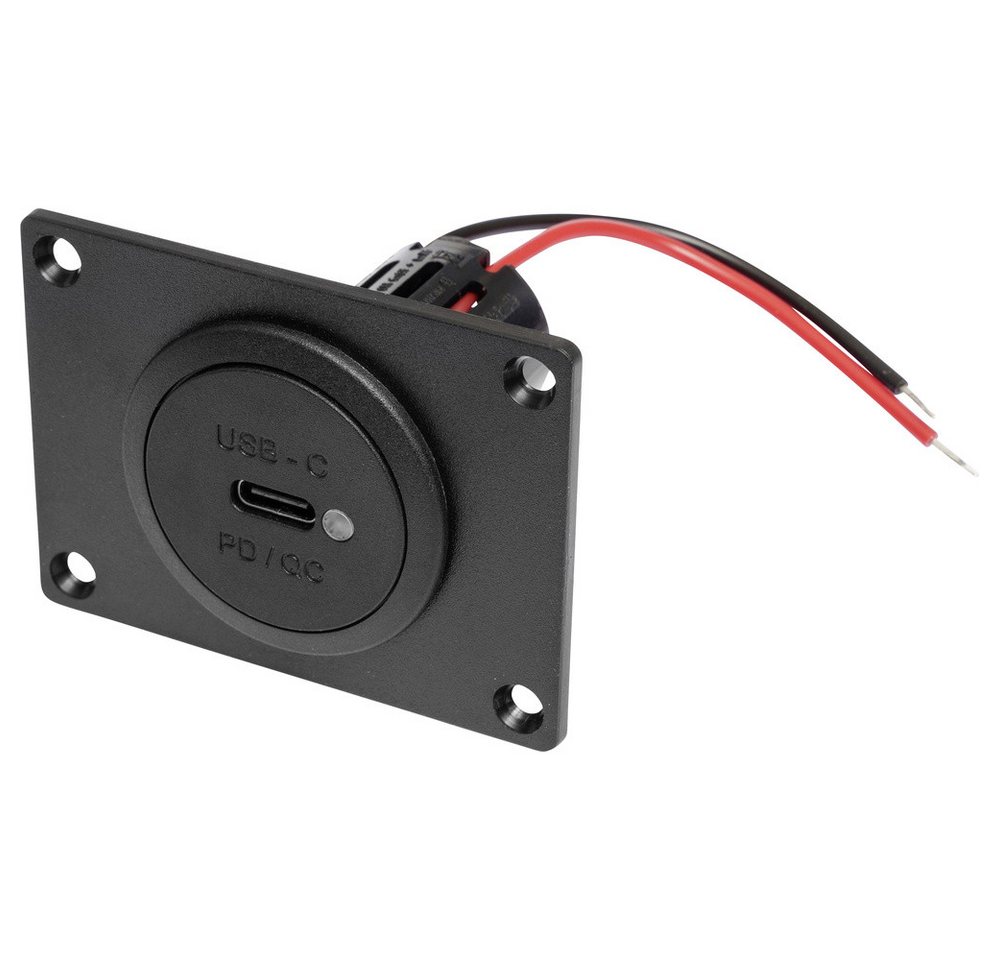 ProCar Kfz-Relais ProCar Power USB-C Einbausteckdose PD/QC mit LED + Montageplatte Belas ProCar Kfz-Relais ProCar Power USB-C Einbausteckdose PD/QC mit LED + Montageplatte Belas von ProCar