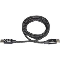 ProCar USB-Ladekabel USB-C® Stecker 1.00m Schwarz 52009000 von ProCar