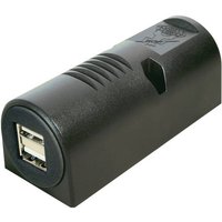 ProCar USB-Aufbau-Doppelsteckdose Belastbarkeit Strom max.=5A Passend für (Details) USB-A Steckdose von ProCar