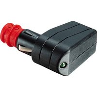 ProCar Universal-Winkelstecker mit LED Belastbarkeit Strom max.=7.5A Passend für (Details) Zigarett von ProCar