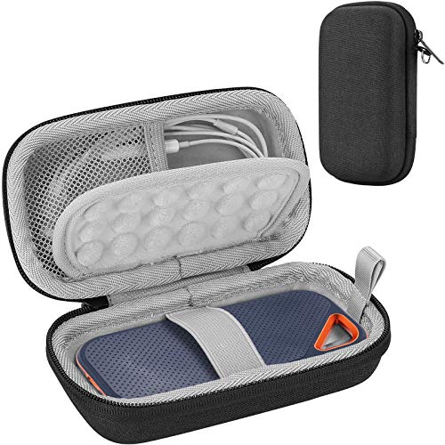 ProCase Schutzhülle für SanDisk Externe Pro Portable SDSSDE80, SanDisk Externe Pro Portable SSD V2 SDSSDE81, Portable External SSD & WD, stoßfest, Externe Festplatte ProCase Schutzhülle für SanDisk Externe Pro Portable SDSSDE80, SanDisk Externe Pro Portable SSD V2 SDSSDE81, Portable External SSD & WD, stoßfest, Externe Festplatte von ProCase