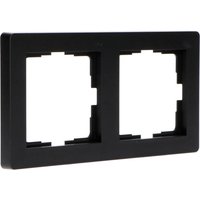 Doppel-Rahmen 55x55mm mattschwarz von ProCharge