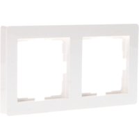 Doppel-Rahmen 55x55mm weiß von ProCharge