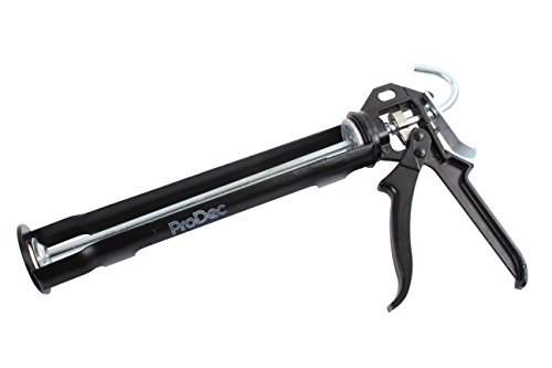 ProDec Advance PRCG11 Kartuschenpistole zum Auftragen von Dichtstoffen und Dichtungsmasse, drehbar, 400 ml, schwarz von ProDec Advance