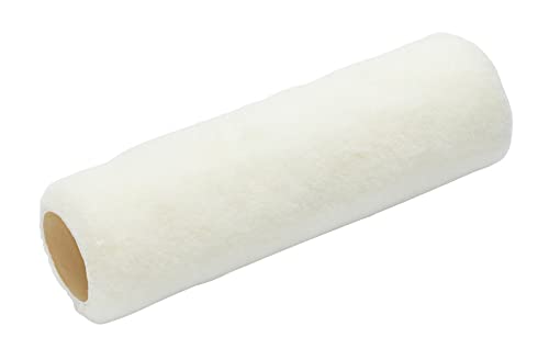 ProDec Contractor 225 mm x 38 mm prof. mittelflorige Polyester-Farbrolle hoher Dichte in Handwerksqualität für glattes Finish beim Streichen mit Heimwerker-Dispersionsfarben an Innenwänden und Decken von ProDec Contractor