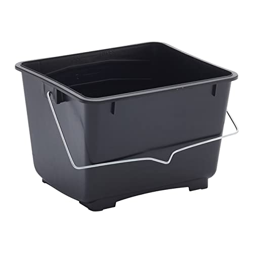 ProDec 2,5-Liter-Mini-Farbeimer aus Kunststoff, 100% recycelter Kunststoff, mit Metalltragegriff für alle Arten von Farbe und Kleister, geeignet für 100-mm-Mini-Farbrollen ProDec 2,5-Liter-Mini-Farbeimer aus Kunststoff, 100% recycelter Kunststoff, mit Metalltragegriff für alle Arten von Farbe und Kleister, geeignet für 100-mm-Mini-Farbrollen von ProDec