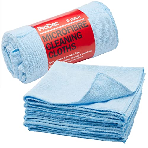 ProDec 6 x Mikrofaser-Reinigungstücher von ProDec