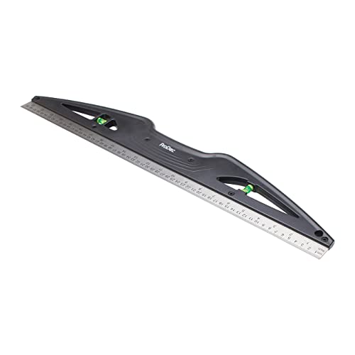 ProDec PLDT009 Trimm- und Glättungskante mit integrierter horizontaler und vertikaler Wasserwaage, 61 cm ProDec PLDT009 Trimm- und Glättungskante mit integrierter horizontaler und vertikaler Wasserwaage, 61 cm von ProDec