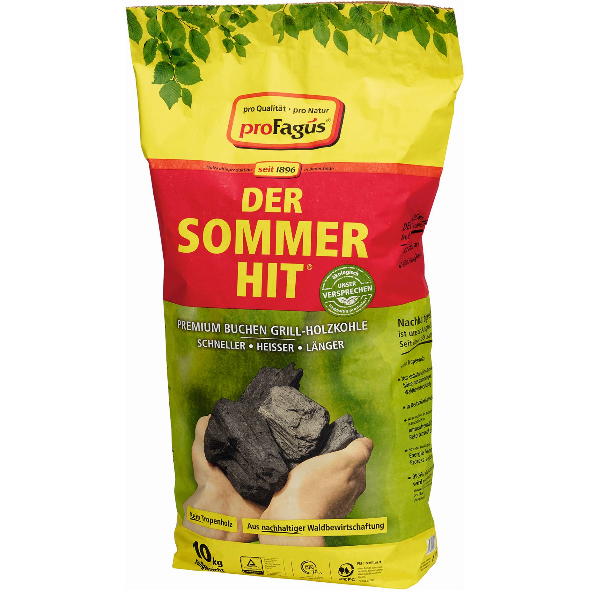 ProFagus Holzkohle "Der Sommer-Hit" 10 kg ProFagus Holzkohle "Der Sommer-Hit" 10 kg von ProFagus