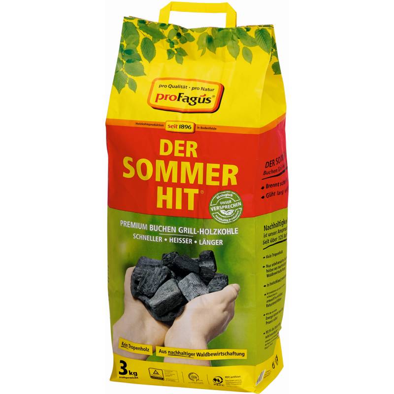 ProFagus Holzkohle 'Der Sommer-Hit' 3 kg ProFagus Holzkohle 'Der Sommer-Hit' 3 kg von ProFagus