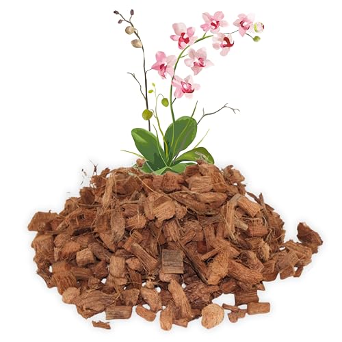 ProFlora® Biologisch abbaubare Kokoschips - Ideal geeignet für Pflanzen, Gärten und als Terrarien Bodengrund (10 Liter) von ProFlora