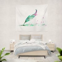 Federchen Gobelin - 42 "x 68" von ProGraphx