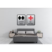 Ski Resort Schilder - 22 "x 18" von ProGraphx