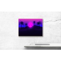 Synthwave Retro Poster von ProGraphx