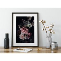Vintage Blumen Poster von ProGraphx