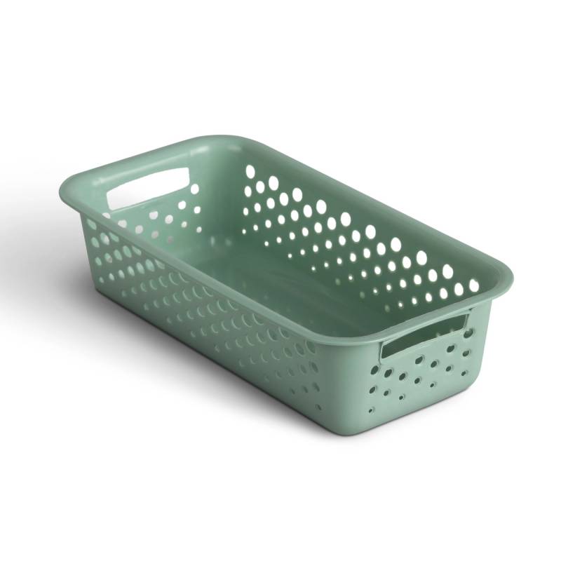 ProHome Aufbewahrungskorb 0,7L Grün 20 x 10 cm 1 Stück von ProHome