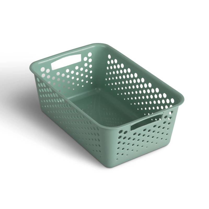 ProHome Aufbewahrungskorb 5L Grün 30 x 20 cm 1 Stück von ProHome